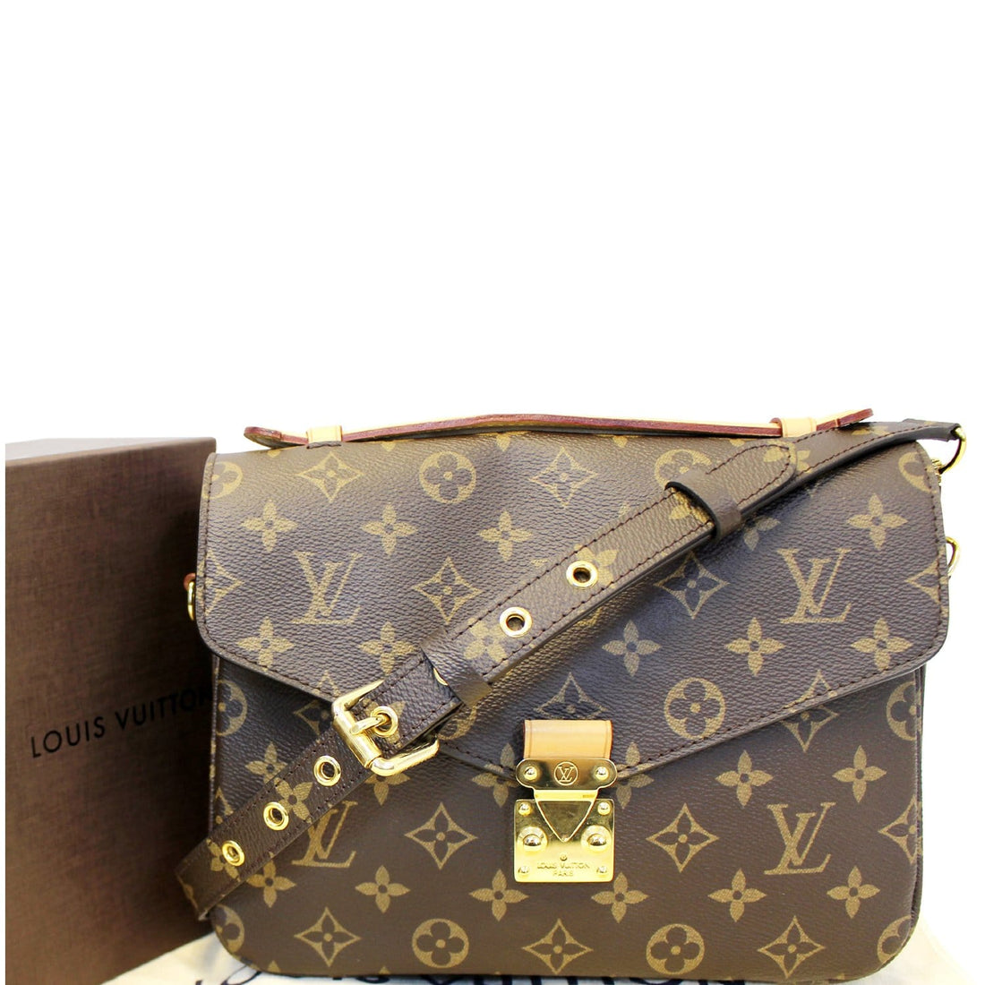 LOUIS VUITTON Metis Pochette Monogram Canvas Crossbody Bag