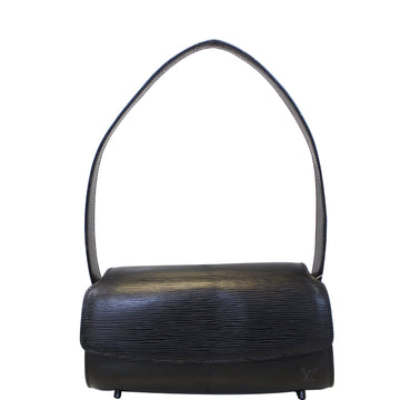 LOUIS VUITTON Nocturne PM Black Epi Leather Shoulder Bag