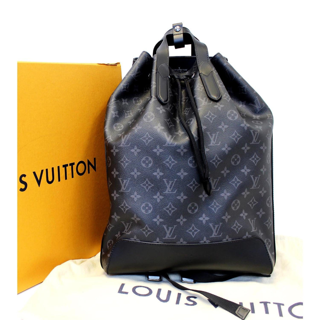 LOUIS VUITTON Explorer Monogram Eclipse Backpack