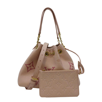 LOUIS VUITTON Summer Bundle Monogram Empreinte Leather Shoulder Bag Rose Pink