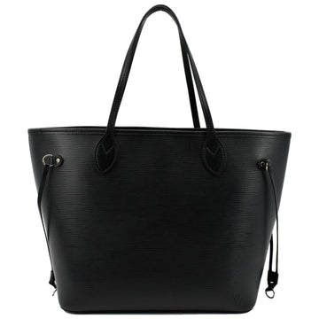 LOUIS VUITTON Neverfull Epi Leather Tote Shoulder Bag Black