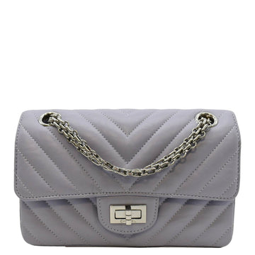 CHANEL Reissue Flap Aged  Shoulder Bag Light Purple