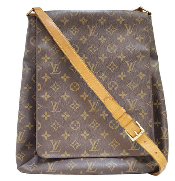 LOUIS VUITTON Monogram Canvas Mtte Salsa GM Crossbody Bag