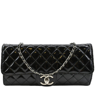 CHANEL Long Flap Quilted New 1:1 Rep Leather Chain Shoulder Bag Black