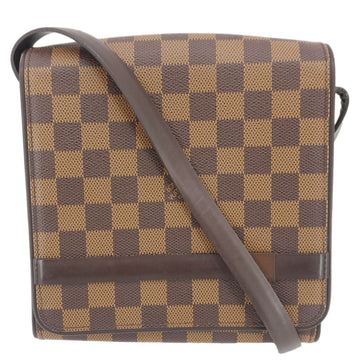 LOUIS VUITTON Tribeca Mini Damier Ebene Shoulder Bag Brown
