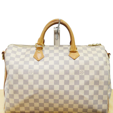 LOUIS VUITTON Speedy 35 Damier Azur  Bandouliere Shoulder Bag