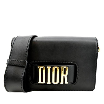 CHRISTIAN DIOR Dio(r)evolution Flap  Crossbody Bag Black