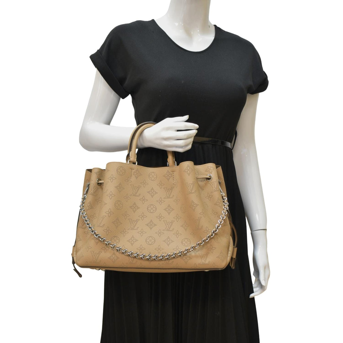 LOUIS VUITTON Bella Mahina  Leather Tote Shoulder Bag Arizona