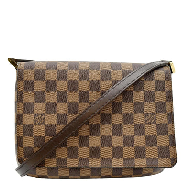 LOUIS VUITTON Mtte Tango Monogram Canvas Short Strap Shoulder Bag Brown