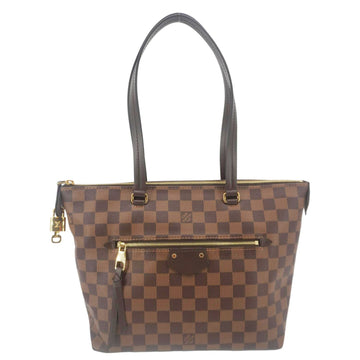 LOUIS VUITTON Iena MM Damier Ebene Shoulder Bag Brown