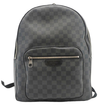 LOUIS VUITTON Josh Damier Graphite Backpack Black