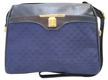 Gucci GG Canvas Blue Messenger Bag