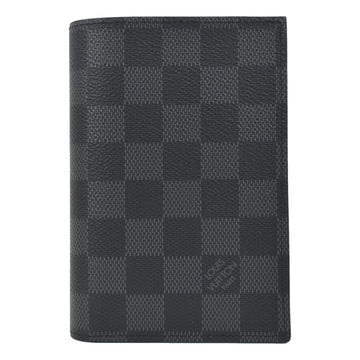 LOUIS VUITTON James Damier Graphite Canvas Wallet Black