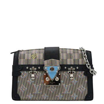 LOUIS VUITTON Trunk Clutch Damier Monogram LV Pop Crossbody Bag Multicolor
