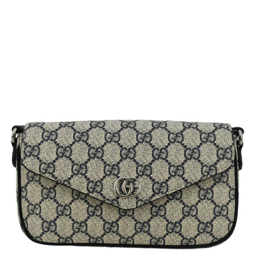 GUCCI Bolso Cruzado Ophidia Mini GG Supreme Canvas Crossbody Bag Beige 764961