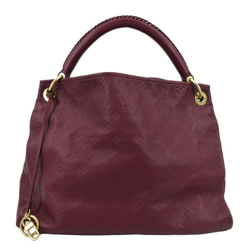 LOUIS VUITTON Artsy MM Empreinte Leather Hobo Bag Raisin