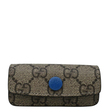 GUCCI GG Coated Canvas Lipstick Case Beige 669984