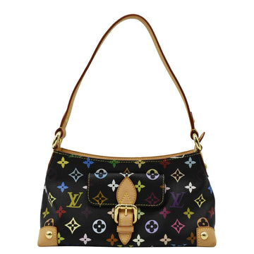 LOUIS VUITTON Eliza  Monogram Multicolor Shoulder Bag Black