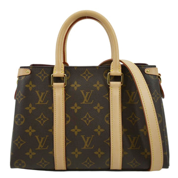 LOUIS VUITTON Soufflot BB Monogram Canvas Shoulder Crossbody Bag Brown