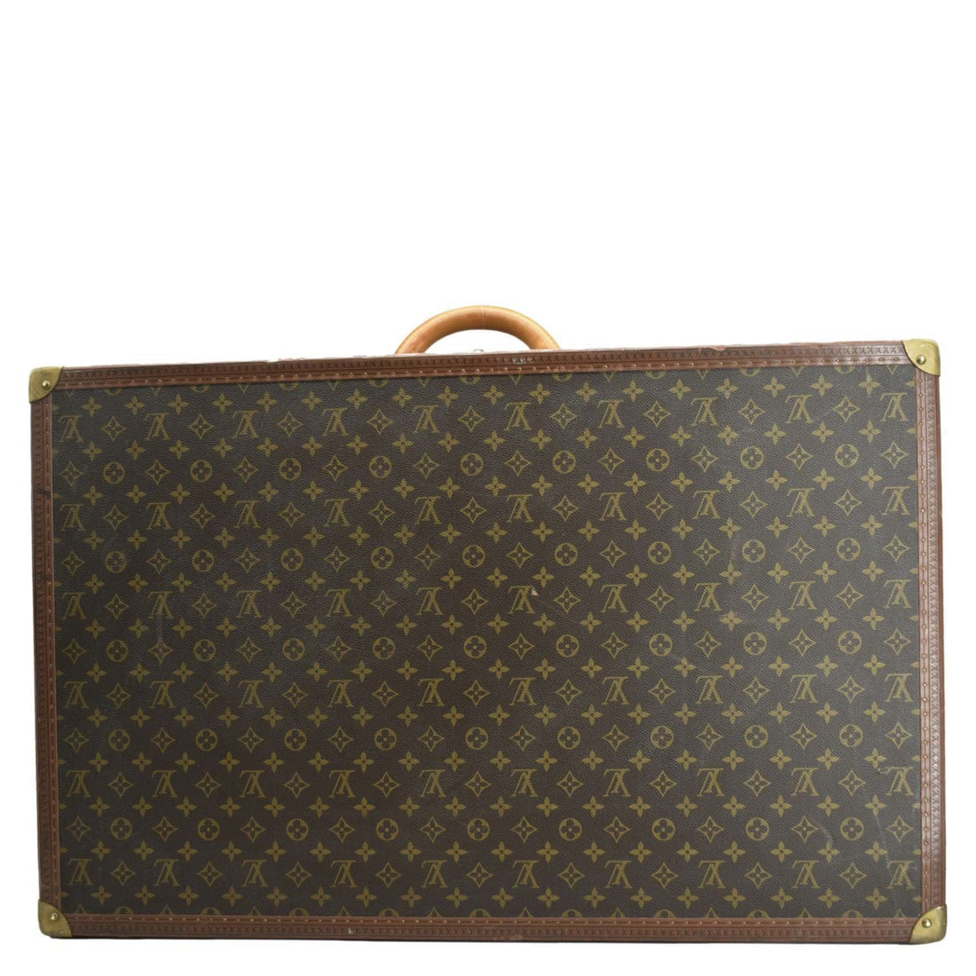 LOUIS VUITTON Bisten 75  Monogram Canvas Travel Suitcase Bag Brown