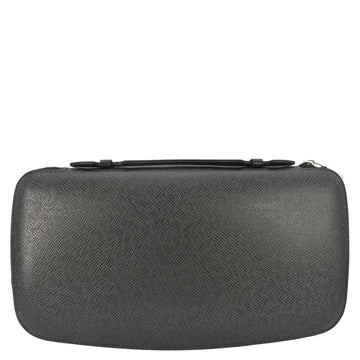 LOUIS VUITTON Ardoise Taiga Leather Atoll Travel Organizer Black