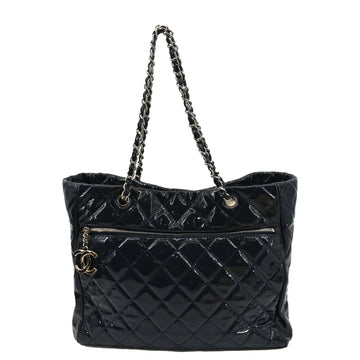CHANEL Chic Glitter Large New 1:1 Rep Leather Tote Bag Blue