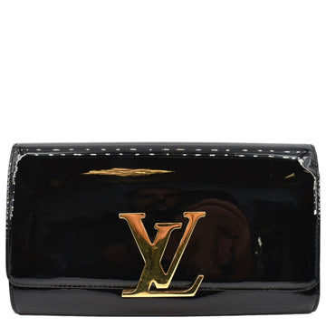 LOUIS VUITTON Louise New 1:1 Rep Leather Long Wallet Black