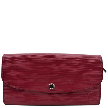 LOUIS VUITTON Portefeuille Emilie Epi Leather Wallet Fuchsia