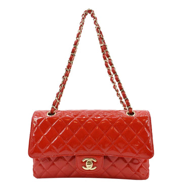 CHANEL Classic Medium Double Flap New 1:1 Rep Leather Shoulder Bag Red