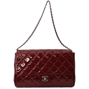 CHANEL Classic Flap Quilted New 1:1 Rep Leather Chain Clutch Bag Red