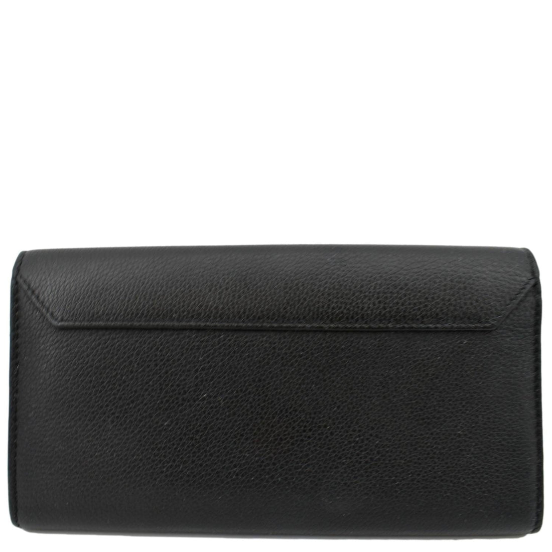 LOUIS VUITTON Lockme II  Leather Wallet Black