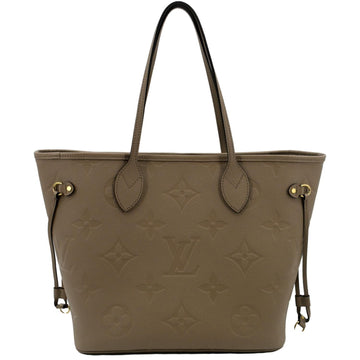 LOUIS VUITTON Neverfull MM Monogram Leather Tote Bag Tourterelle - New Year Deals