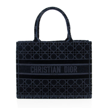 Dior Velvet Cannage Medium Book Tote