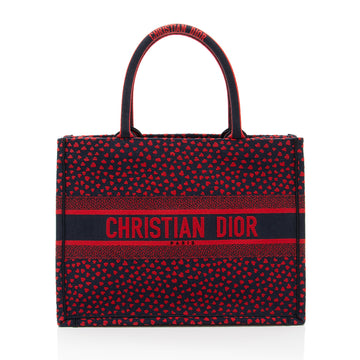 Dior Canvas I Love Paris Medium Book Tote (SHF-DwGsVQ)