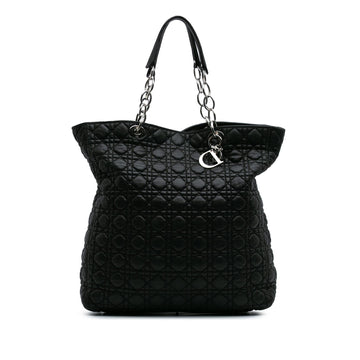 Dior Lambskin Cannage Lady Dior Soft Shopping Tote