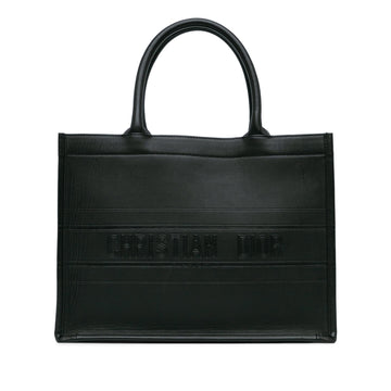 Dior Medium Embossed Leather Book Tote (SHG-vhIfQk)