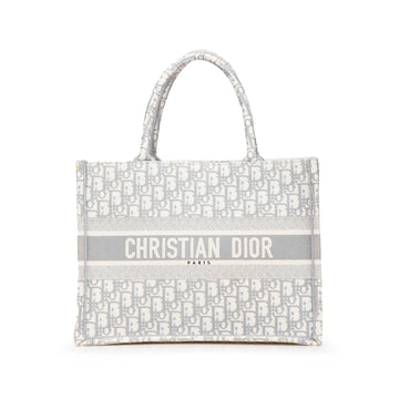 Dior Medium Oblique Canvas Book Tote