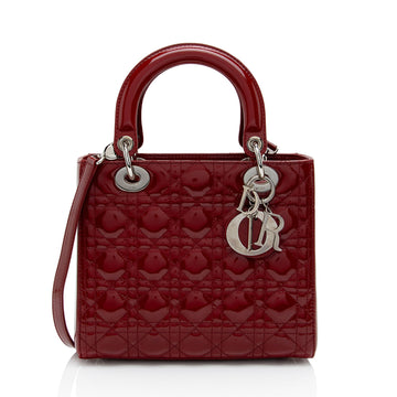 Dior 1:1 Rep Leather Lady Dior Medium Tote (SHF-oTNfYB)