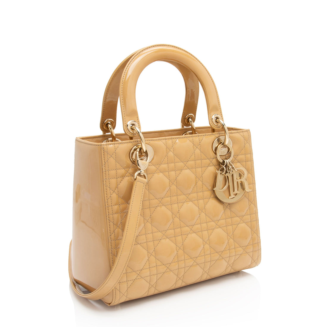 Dior 1:1 Rep Leather Lady Dior Medium Tote (SHF-8qfooJ)