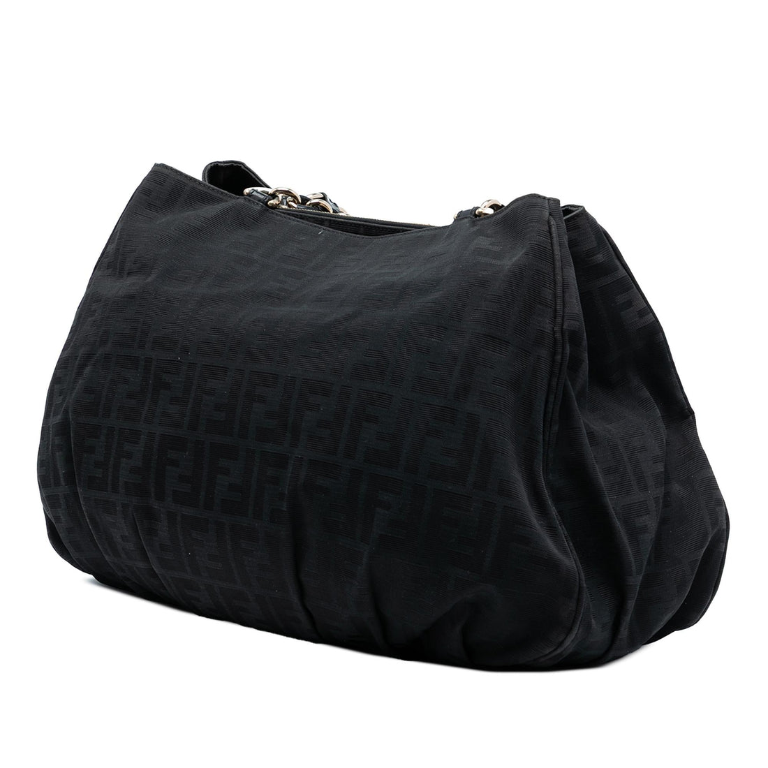 Fendi Large Zucca Canvas Mia Tote