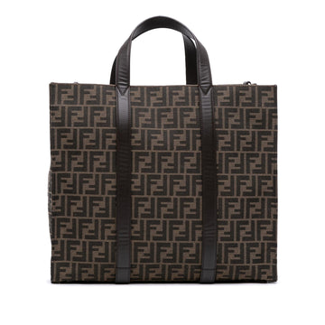 Fendi Large Zucca Canvas Shopper Tote