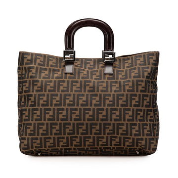 Fendi Large Zucca Canvas Twins Tote