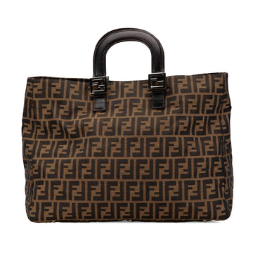 Fendi Large Zucca Canvas Twins Tote