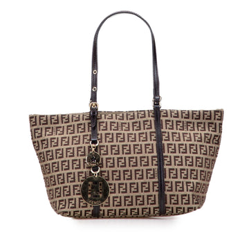 Fendi Mini Zucchino Canvas Superstar Tote