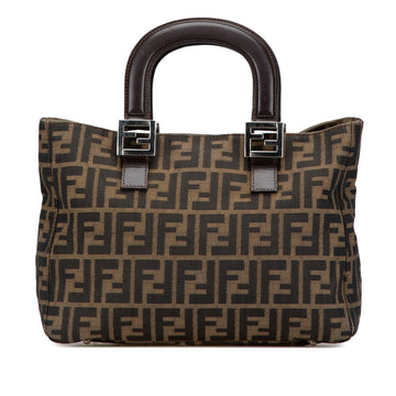 Fendi Small Zucca Canvas Twins Tote