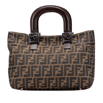 Fendi Small Zucca Canvas Twins Tote
