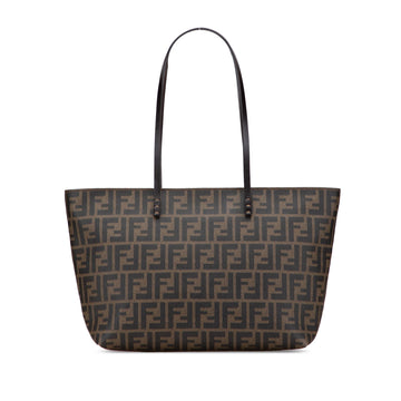 Fendi Small Zucca Coated Canvas Roll Tote