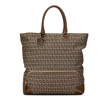 Fendi Zucchino Canvas Chef Shopping Tote