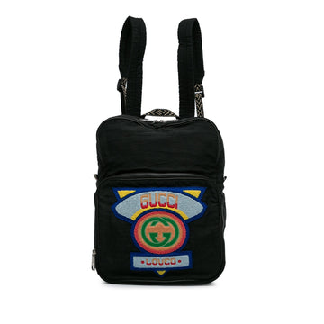 Gucci 80's Patch Backpack (SHG-uAJOdY)