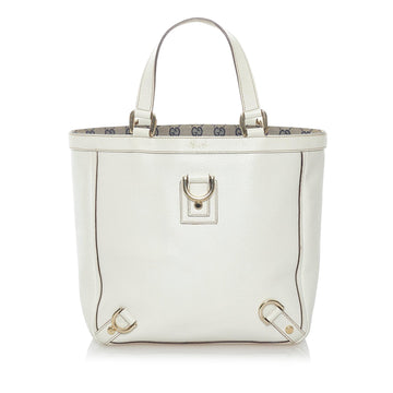 Gucci Abbey-D Ring Leather Tote (SHG-32869)